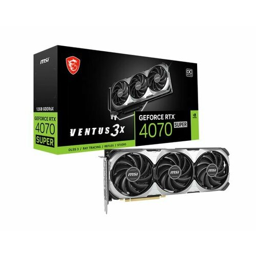 Видеокарта MSI RTX4070 SUPER VENTUS 3X OC 94691₽