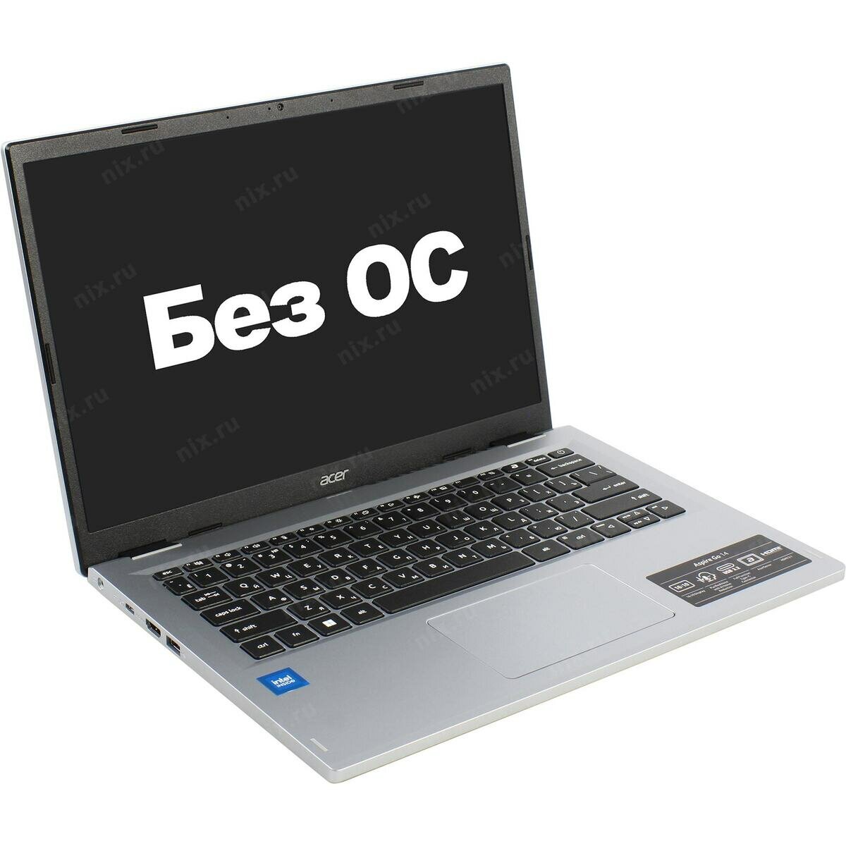 Обзор: Ноутбук Acer Aspire Go AG14-31P-P7CL Русская клавиатура