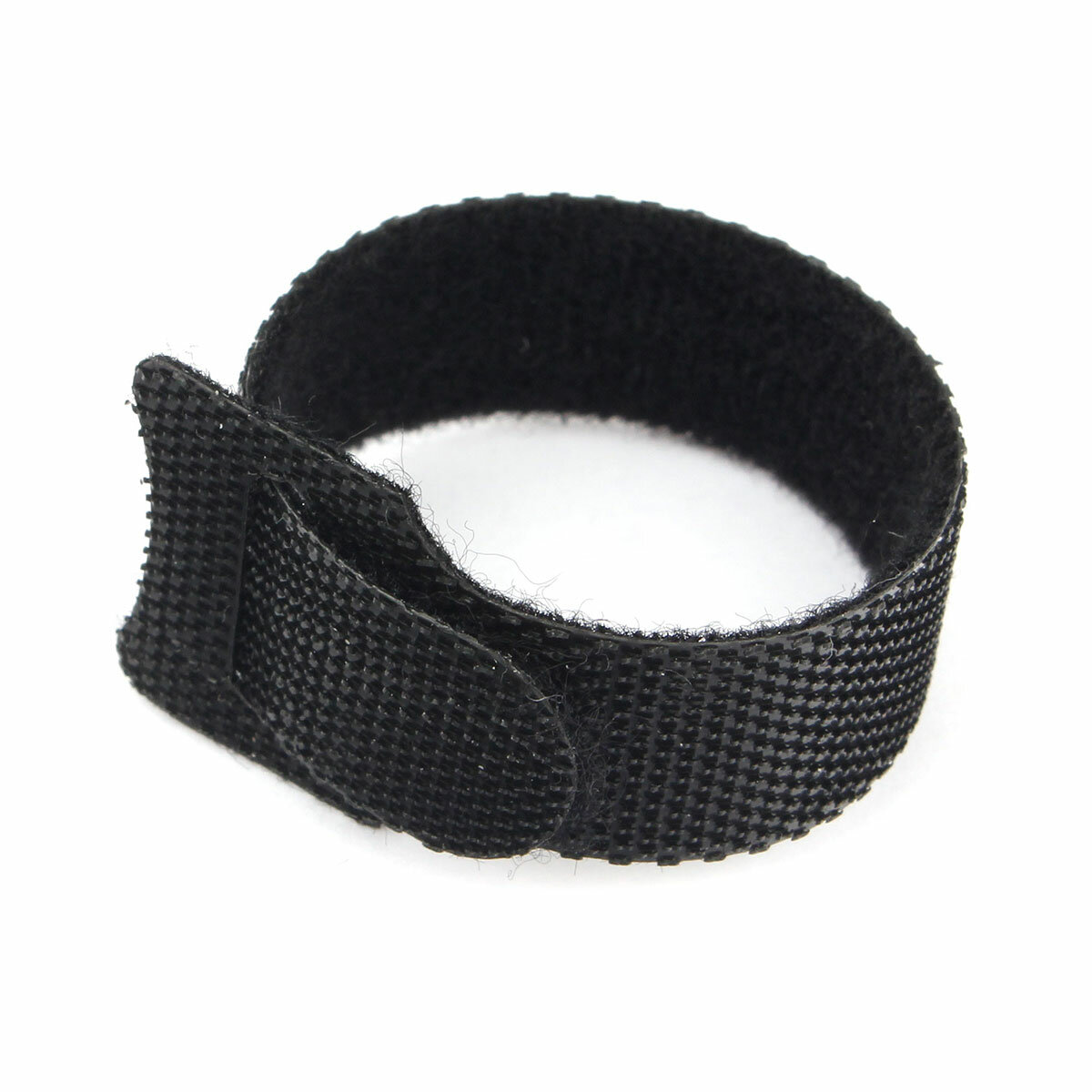 Хомуты-липучки Cablexpert на основе ленты Velcro® черные 12 штук в упаковке VT-110x11BK
