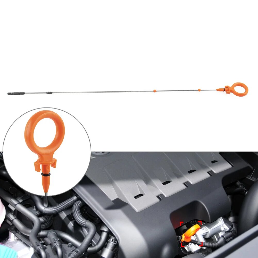575 мм щуп масла двигателя для VW Golf Passat Jetta Touran Eos для SEAT Altea Leon для Audi A3 S3 для SKODA Octavia 06F115611E