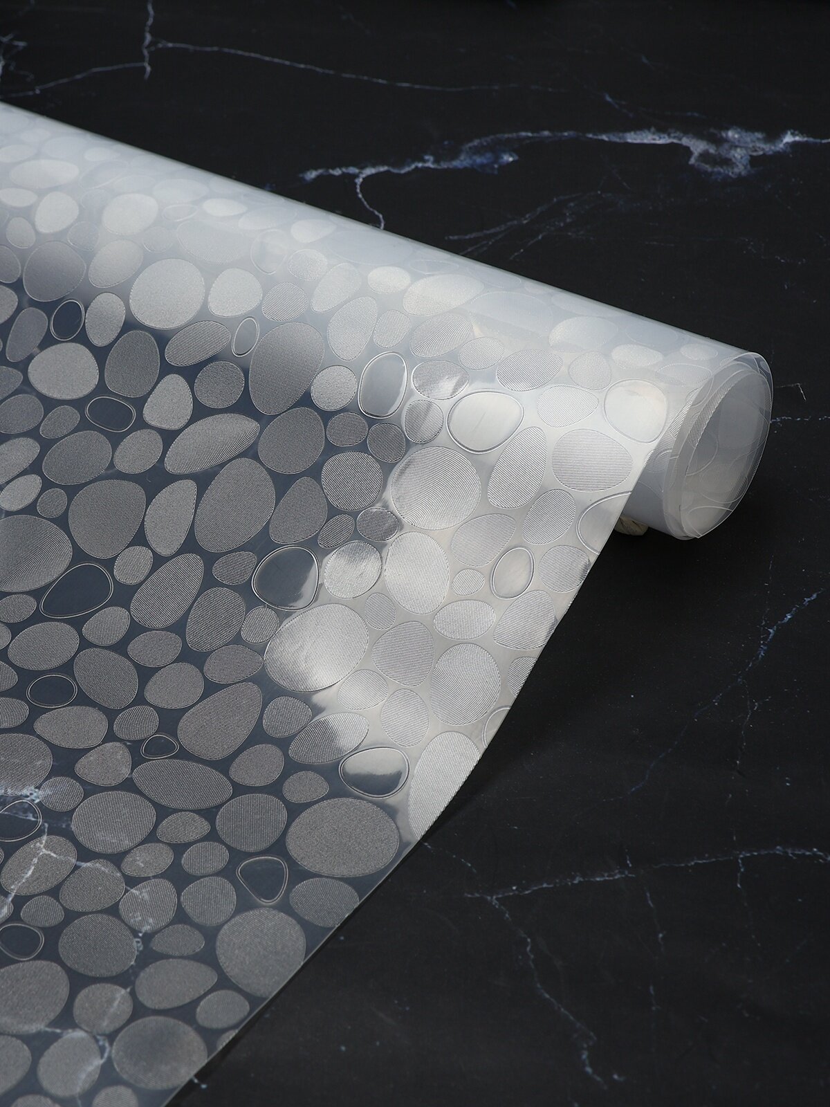 Коврик противоскользящий Доляна «Пузыри» 30×90 см цвет прозрачный