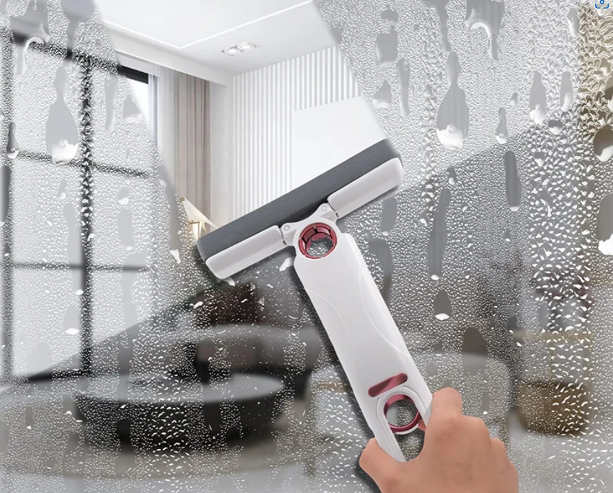 Портативная мини-швабра с отжимом и водосгоном для уборок по дому