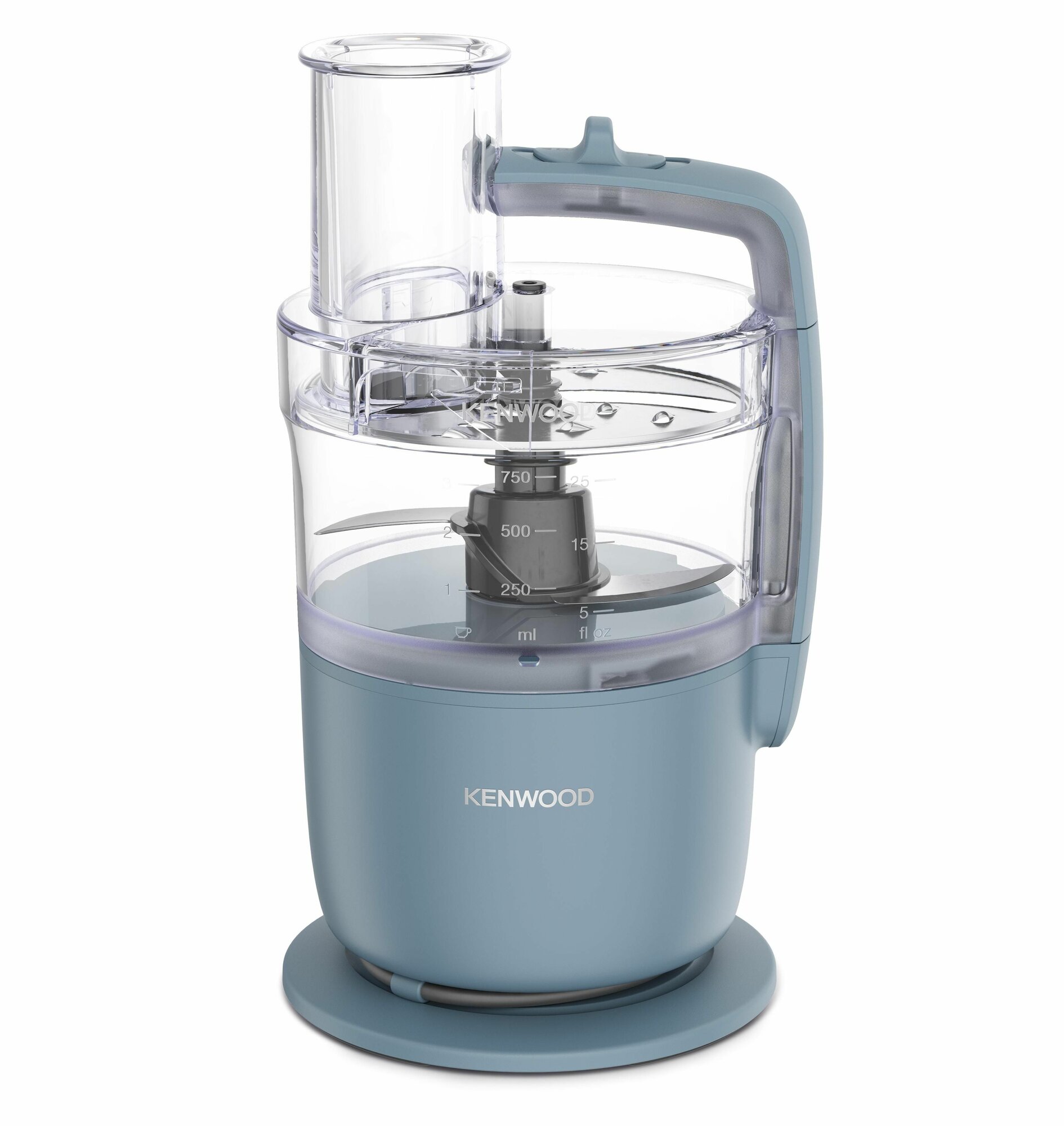 Кухонный комбайн Kenwood FDP22.130GY Multipro Go Food processor , 1 скорость, синий, 650 Вт