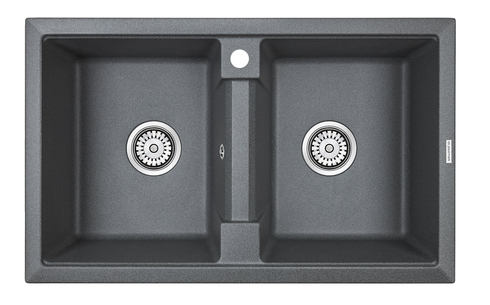 Мойка кварцевая ZWILLING, PM238150-DG, графит, 810х500 мм, Paulmark - фото №1