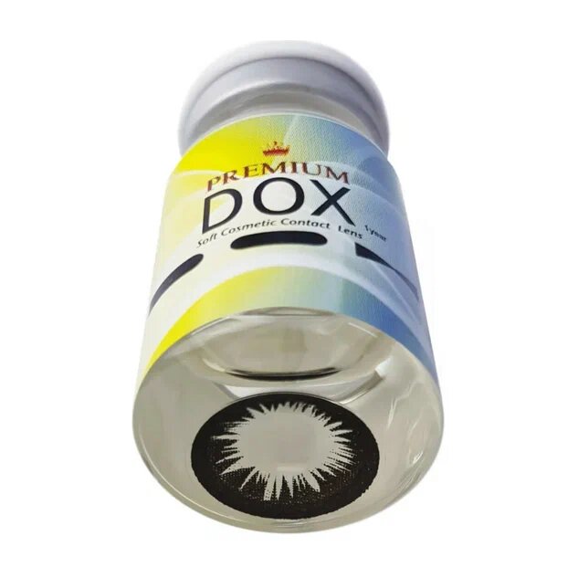 B11 BLACK -7.50 Контактные линзы для зрения, черные, BC 8.6, DIA14.0, 12 месяцев — фото 1