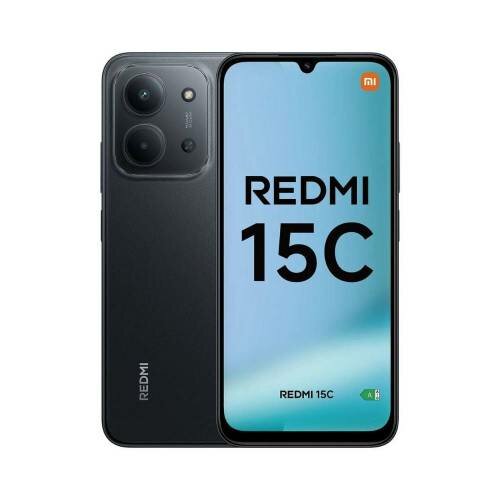 Redmi 15C, дисплей 6.9", 8Гб/256ГБ, камера 50Мп, зарядка 33 Вт, цвет чёрный