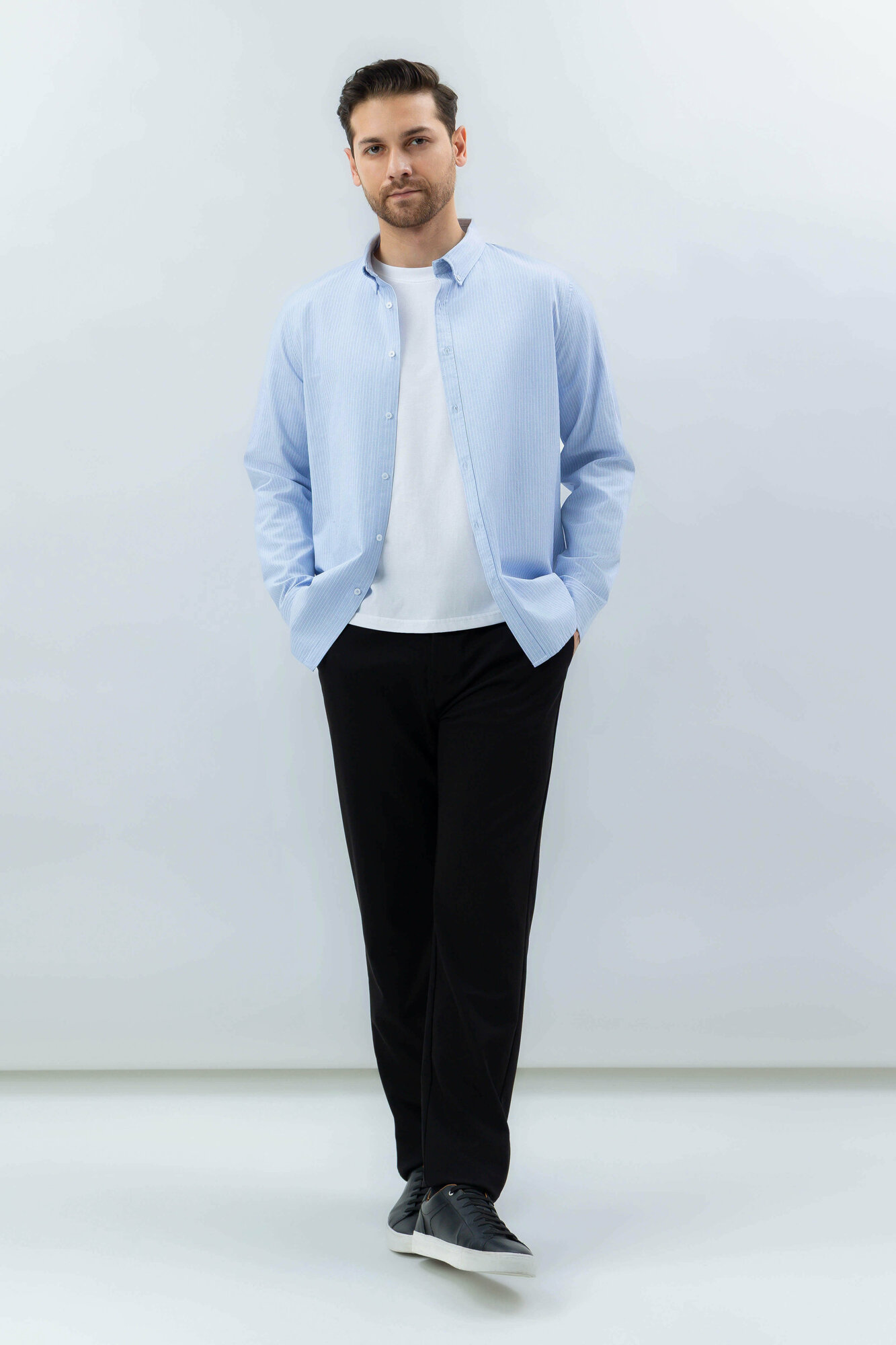 Рубашка TERRA PRO, размер M, blue — фото 1