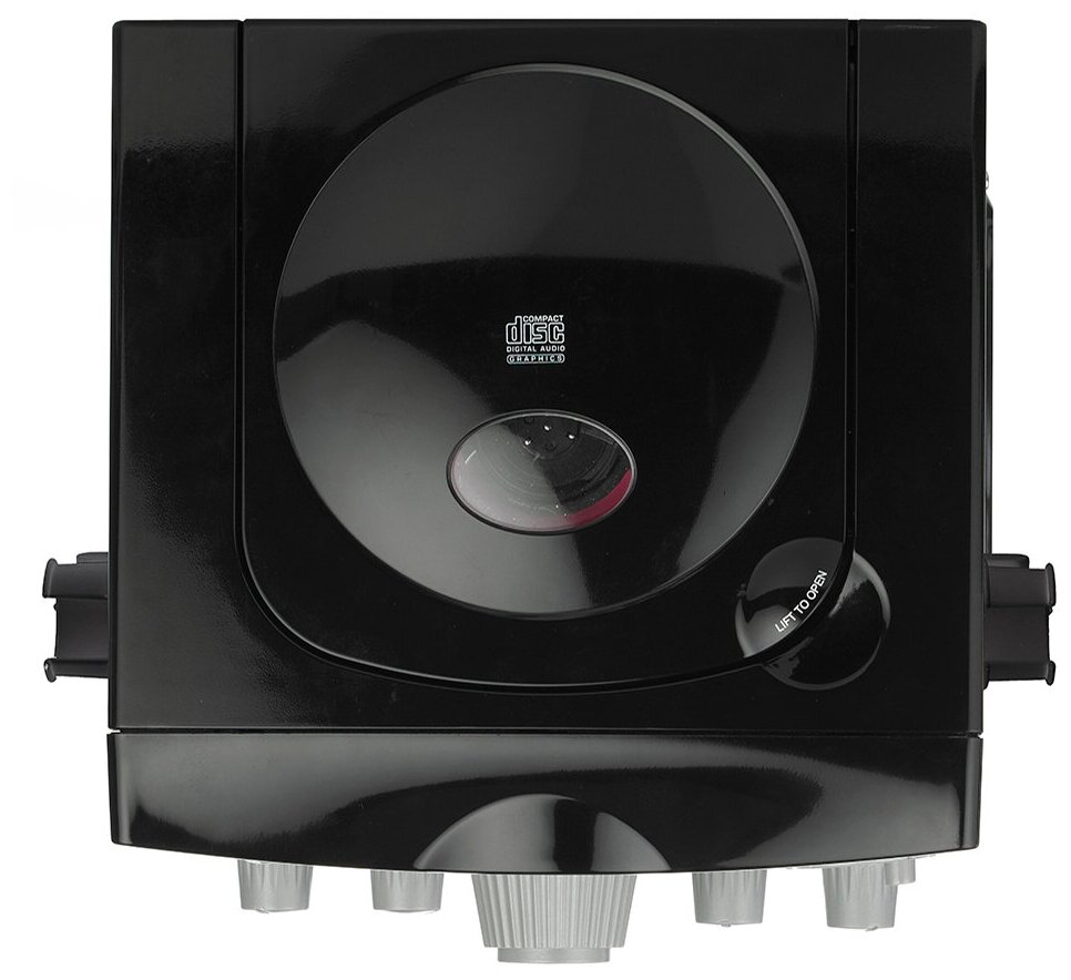 Караоке система с LED Disco подсветкой Singing Machine (Аудиотехника цвет черный Bluetooth CD+G USB SML385 UBK)