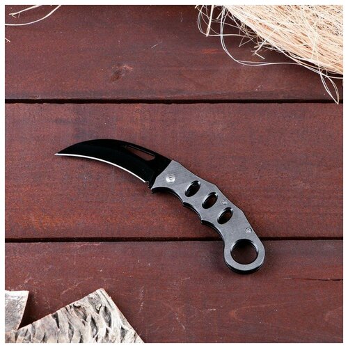 фото Нож-керамбит "коготь", лезвие 6,5 см, микс gorodok