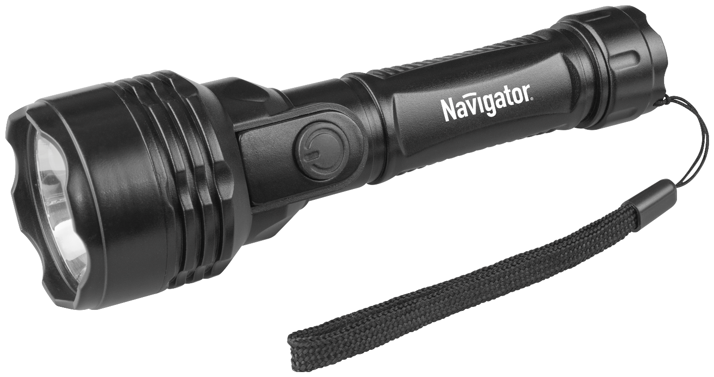 Фонарь Navigator 71 590 NPT-CP10-2AA Пласт. 1LEDx0.5Вт.