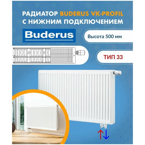 Панельный радиатор Buderus Logatrend VK-Profil 33/500/1100 7724127511AF
