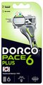 Многоразовый бритвенный станок Dorco Pace 6 Plus