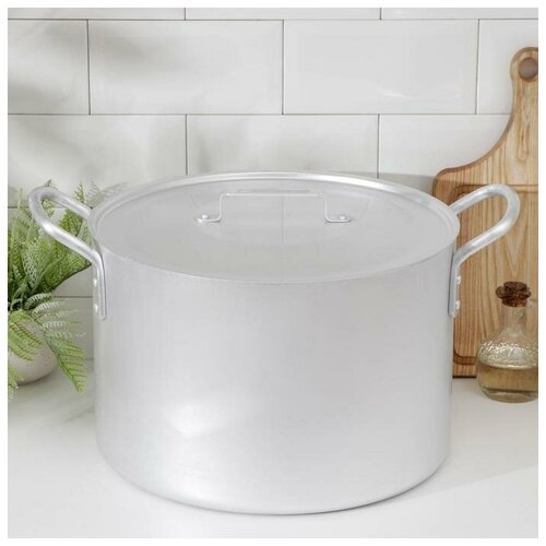 Котёл 20 л металлическая крышка цвет хромированный 942800₽