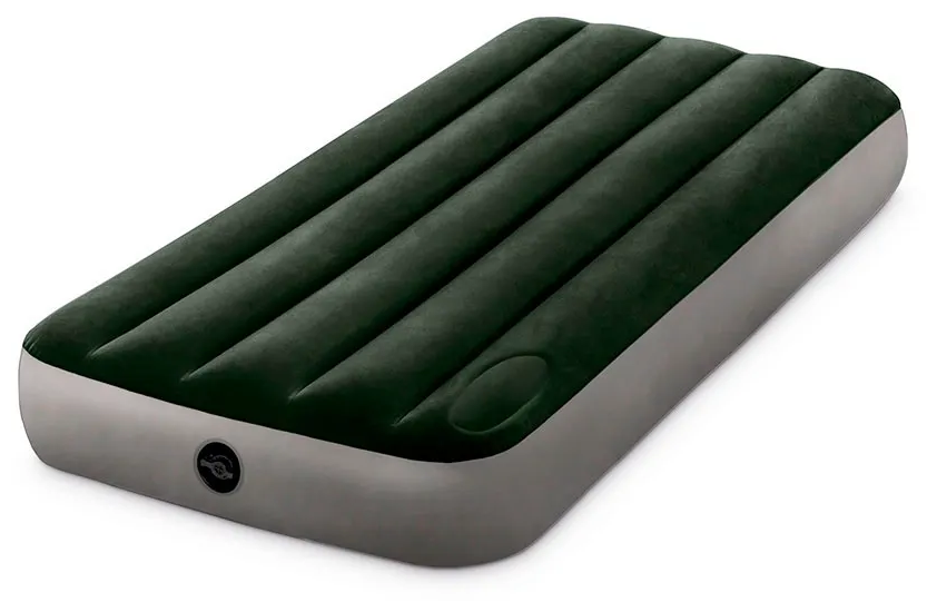 INTEX Кровать надувная DOWNY BED, 76x191x25см