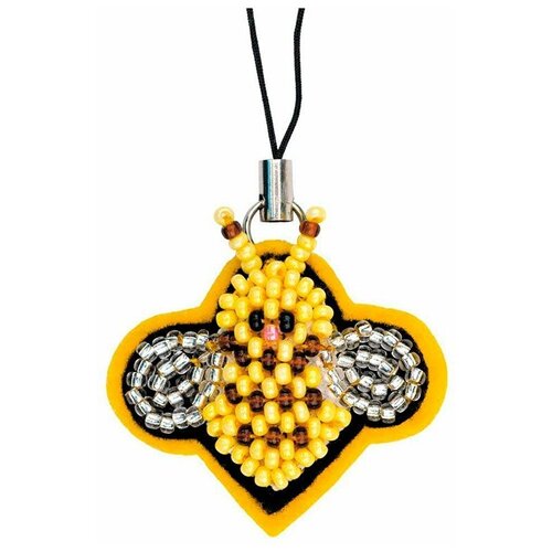 фото Набор для вышивания риолис 1440ас брелок пчелочка