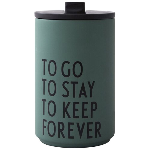 Термокружка с надписью To go To Stay To Keep Forever