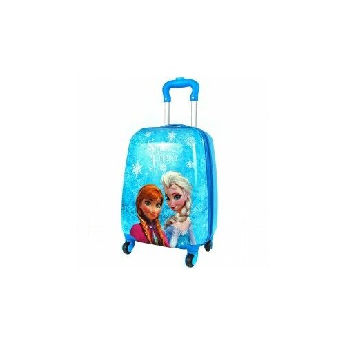 фото Детский чемодан холодное сердце голубой нет бренда