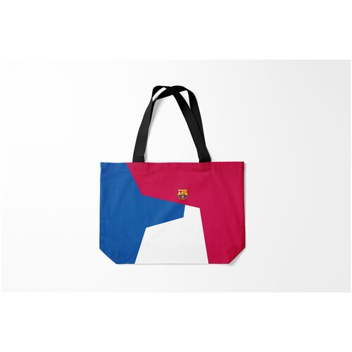 фото Сумка-шоппер / 46х35 см / футбол / barcelona fc 2018 4 burnettie