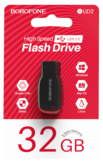 USB флеш-накопитель Borofone BUD-2-32 GB