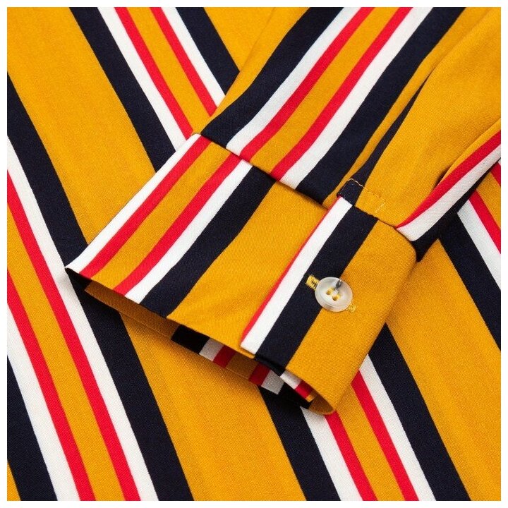 Комплект женский (рубашка, шорты) MINAKU: Enjoy цвет желтый, р-р 42 - фотография № 3