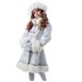 Детский карнавальный костюм «Снегурочка хрустальная», размер 36, рост 140 см, Батик