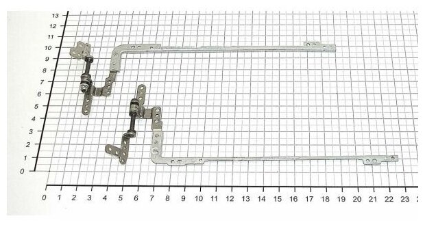 Петли (завесы) для крышки матрицы ноутбука Asus VivoBook F202E Q200E S200E X201E X202E