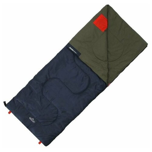 Спальник 2-слойный, одеяло 185 x 70 см, camping summer, таффета/хлопок, +15°C