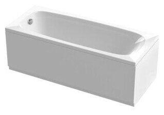 Акриловая ванна Cezares Eco 170х70 с ножками, ярко-белая (ECO-170-70-41-W37, LEG-KIT-100)