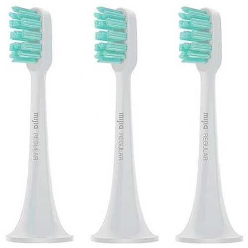 Насадка для электрической щетки Xiaomi Mi Electric Toothbrush Head (3-pack, regular) (Light Grey)