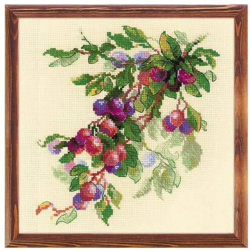 фото Набор для вышивания риолис 1616 ветка сливы