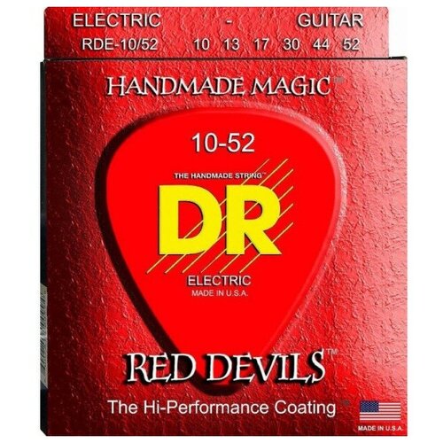 DR RDE-10/52 RED DEVILS Струны для электрогитары