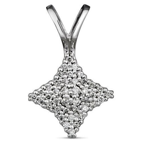 фото Русские самоцветы frost подвеска из белого золота с бриллиантами