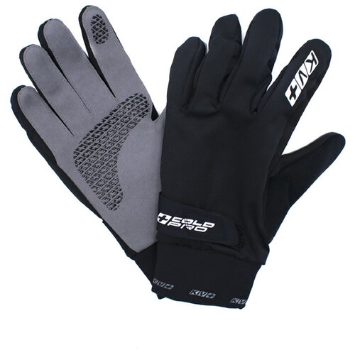 фото Перчатки kv+ cold pro cross country gloves black 21g05.10 (xl, чёрный)