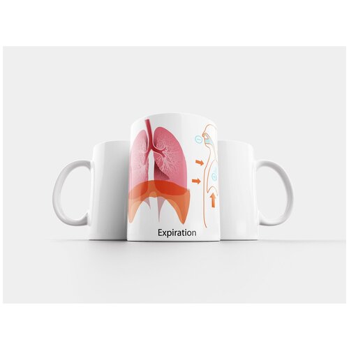 фото Кружка "диаграмма, человек, кости" 320 мл lotsprints