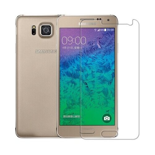 защитная пленка mypads только на плоскую поверхность экрана не закругленная для телефона samsung galaxy c7 pro sm c7010 глянцевая Защитная пленка MyPads (только на плоскую поверхность экрана, НЕ закругленная) для телефона Samsung Galaxy Alpha SM-G850F глянцевая