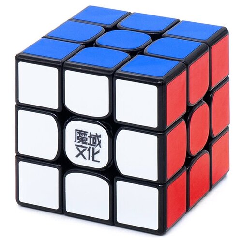 умный кубик рубика электронный moyu 3x3x3 weilong ai magnetic color Скоростной кубик Рубика для спидкубинга MoYu 3x3x3 WeiLong WR Черный