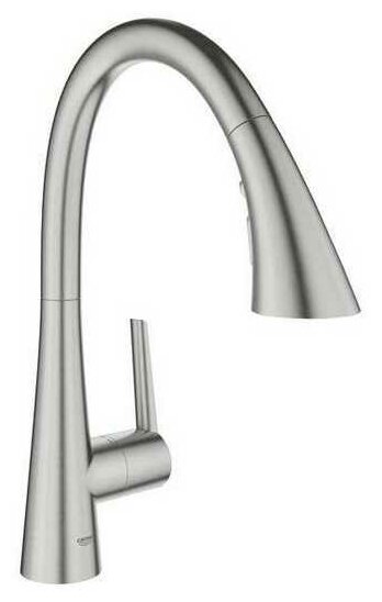 Смеситель для кухни Grohe Scala Смеситель однорычажный суперсталь (30440DC0)