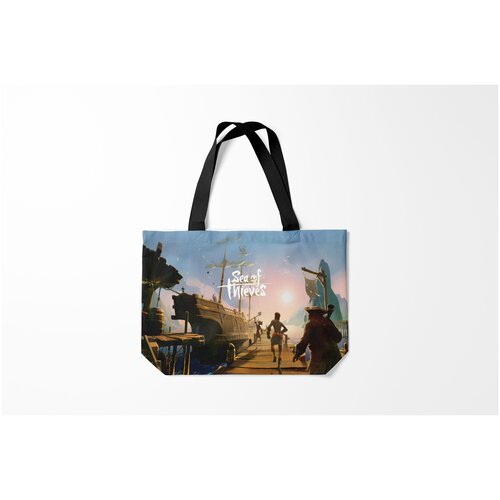 фото Сумка-шоппер / 46х35 см / геймерам / sea of thieves burnettie