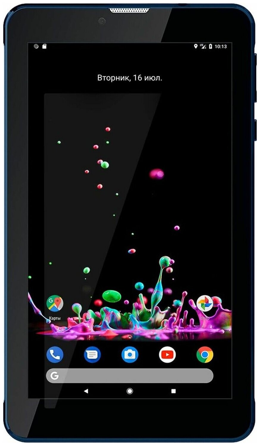 Планшет Digma Optima 7 A102 3G 1GB 16GB 3G Android 11.0 Go темно-синий [ts7243pg]