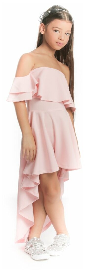 Платье Fun & Fun, размер 158, розовый