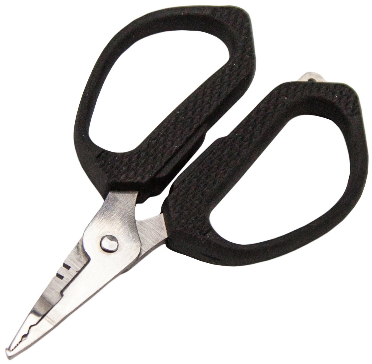 Ножницы многофункц. Grows Culture FISHING SCISSORS 120 мм цв. Черный (нерж. сталь) GC-X409