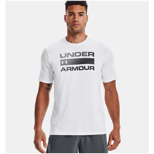 фото Футболка under armour размер xl, white/black - 100