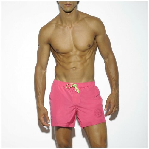 фото Плавки-шорты "basic short - pink" / es collection / розовый / размер 2xl
