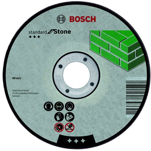 Диск отрезной BOSCH Standard for stone 2608603179, 180 мм 1 шт.