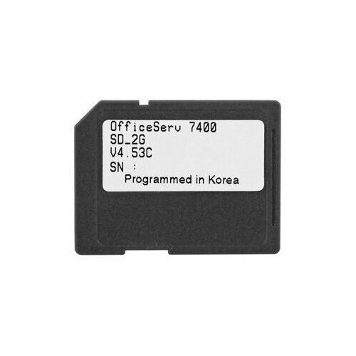 Samsung KPOS7400WSD/RUA Карта с программным обеспечением IP АТС Samsung OfficeServ 7400 (OS7400)