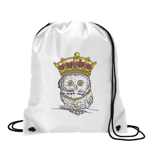 фото Сумка для обуви coolpodarok сова в короне и с крестиком