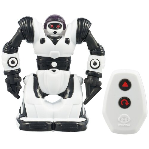 Робот WowWee Mini Robosapien 3885, черный/белый робот wowwee mini robosapien 3885 черный белый