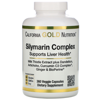 California Gold Nutrition Silymarin Complex капс., 20 г, 360 шт.