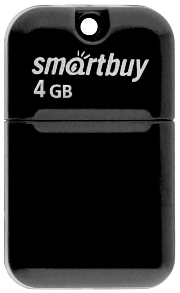 Флеш-накопитель USB 2.0 SmartBuy 4GB ART Black (SB4GBAK)