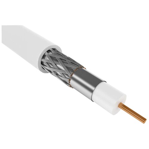Кабель коаксиальный ITK CC1-R6F1-111-300-G RG-6 F/UTP общий экран 75Om PVC внутренний 300м белый кабель коаксиальный itk rg 6 100м белый [cc1 r6f1 111 100 g]